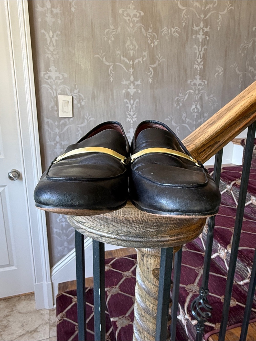 VIONIC women’s EDIE leather black loafer excellent condition size 9 1/2 - Picture 3 of 12